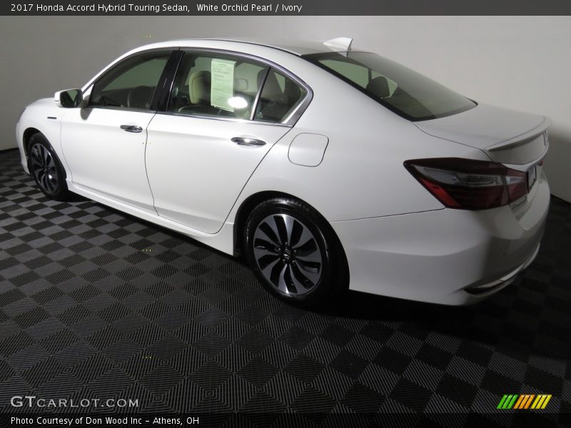 White Orchid Pearl / Ivory 2017 Honda Accord Hybrid Touring Sedan