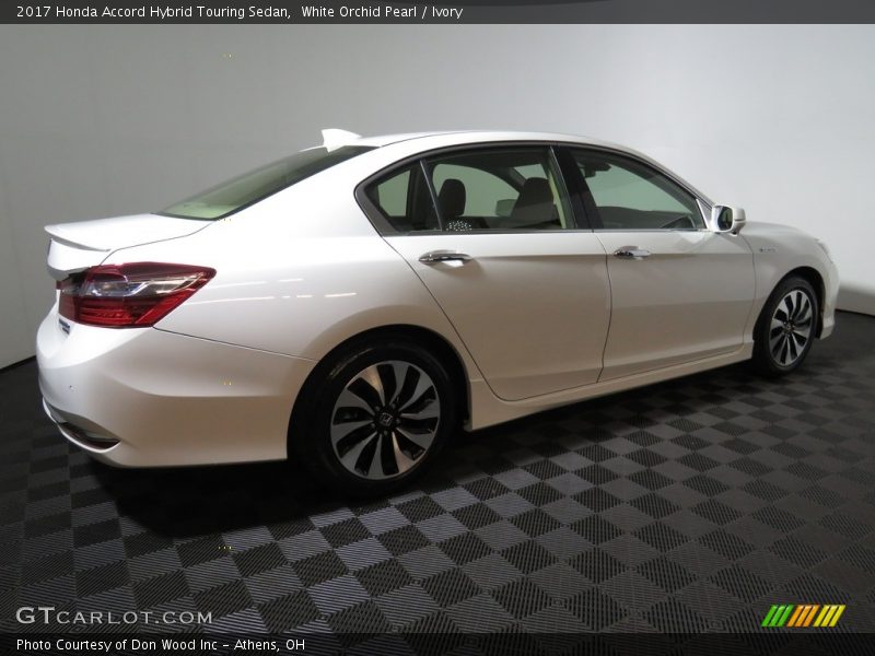 White Orchid Pearl / Ivory 2017 Honda Accord Hybrid Touring Sedan