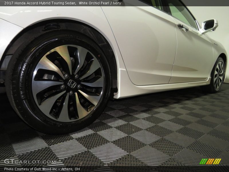 White Orchid Pearl / Ivory 2017 Honda Accord Hybrid Touring Sedan