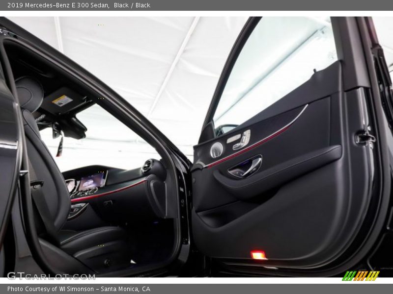 Black / Black 2019 Mercedes-Benz E 300 Sedan