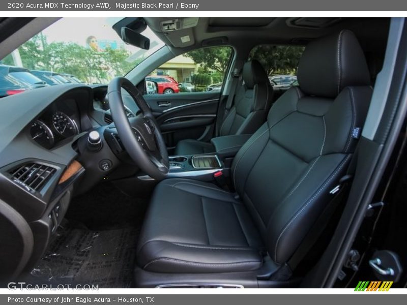 Front Seat of 2020 MDX Technology AWD