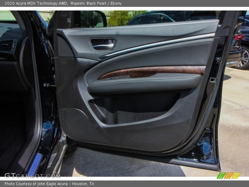Majestic Black Pearl / Ebony 2020 Acura MDX Technology AWD