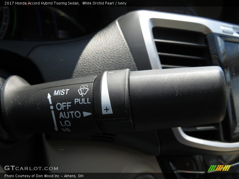 White Orchid Pearl / Ivory 2017 Honda Accord Hybrid Touring Sedan