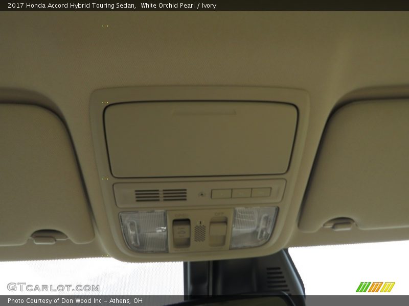 White Orchid Pearl / Ivory 2017 Honda Accord Hybrid Touring Sedan