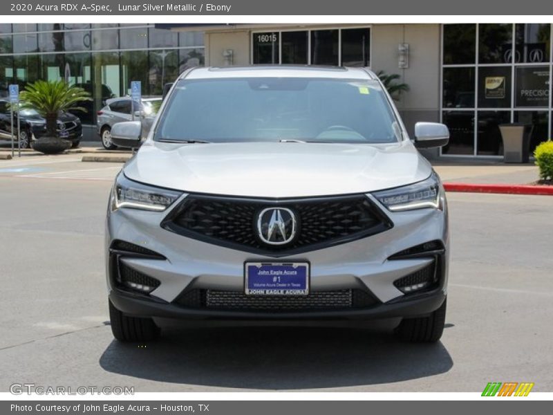 Lunar Silver Metallic / Ebony 2020 Acura RDX A-Spec