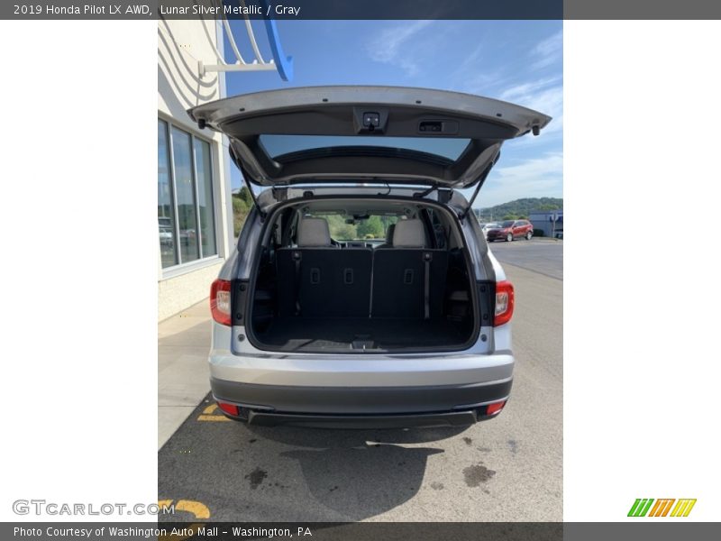 Lunar Silver Metallic / Gray 2019 Honda Pilot LX AWD