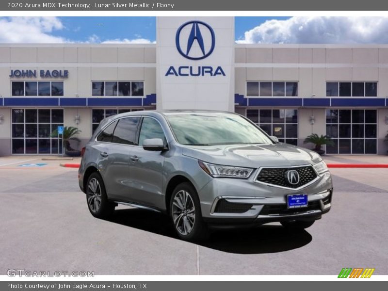 Lunar Silver Metallic / Ebony 2020 Acura MDX Technology