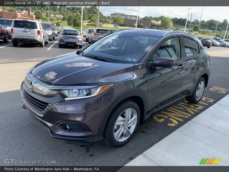 Midnight Amethyst Metallic / Black 2019 Honda HR-V EX AWD