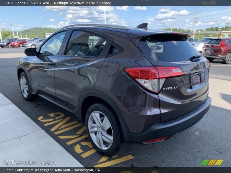 Midnight Amethyst Metallic / Black 2019 Honda HR-V EX AWD
