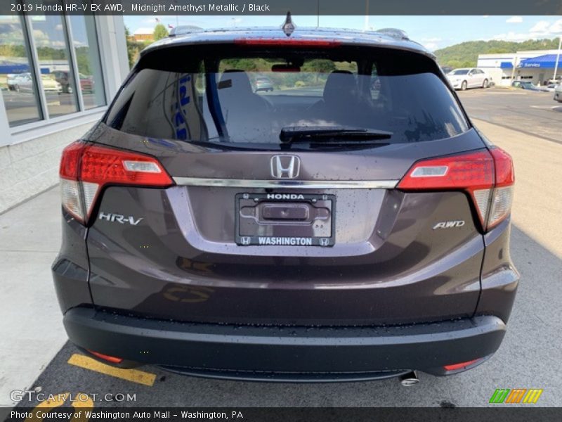 Midnight Amethyst Metallic / Black 2019 Honda HR-V EX AWD