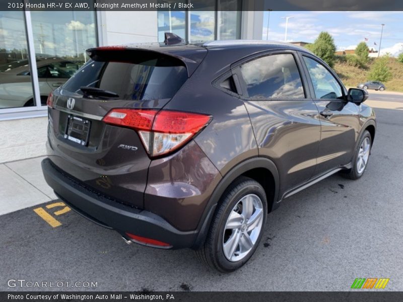 Midnight Amethyst Metallic / Black 2019 Honda HR-V EX AWD