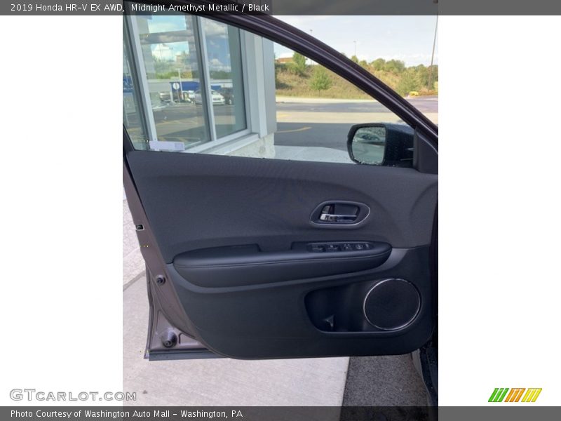 Midnight Amethyst Metallic / Black 2019 Honda HR-V EX AWD