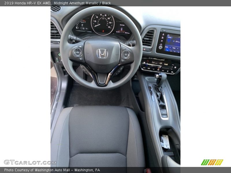 Midnight Amethyst Metallic / Black 2019 Honda HR-V EX AWD
