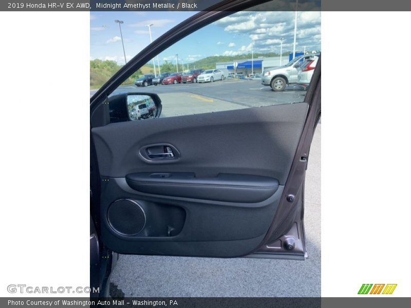 Midnight Amethyst Metallic / Black 2019 Honda HR-V EX AWD