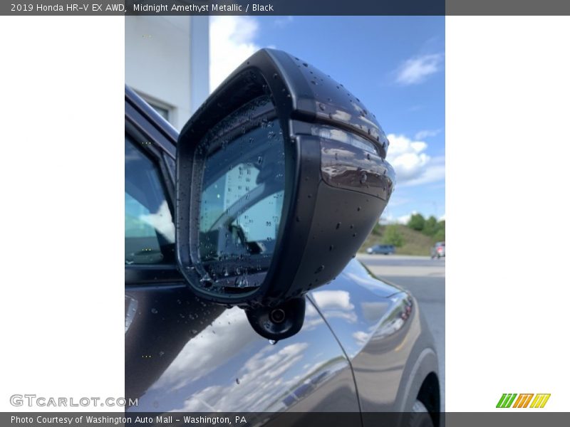 Midnight Amethyst Metallic / Black 2019 Honda HR-V EX AWD