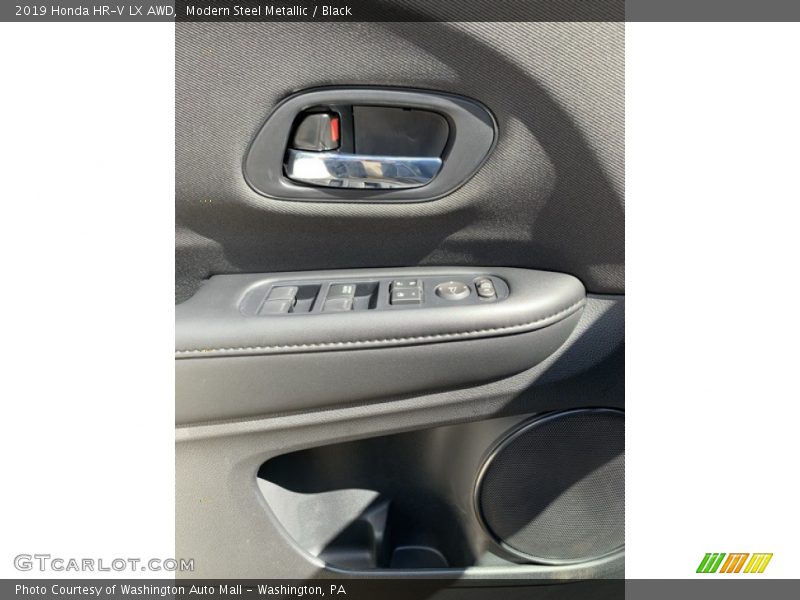 Modern Steel Metallic / Black 2019 Honda HR-V LX AWD