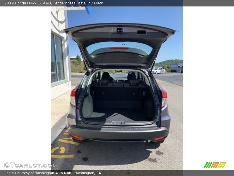 Modern Steel Metallic / Black 2019 Honda HR-V LX AWD