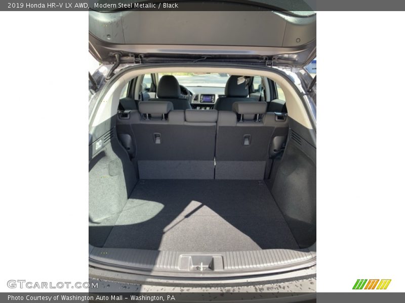 Modern Steel Metallic / Black 2019 Honda HR-V LX AWD