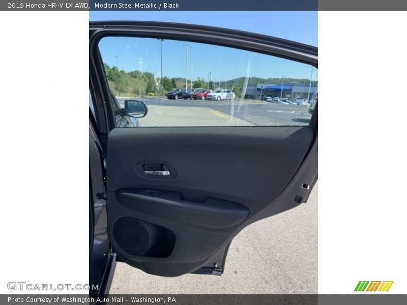 Modern Steel Metallic / Black 2019 Honda HR-V LX AWD