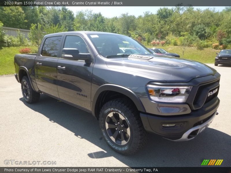 Front 3/4 View of 2020 1500 Rebel Crew Cab 4x4