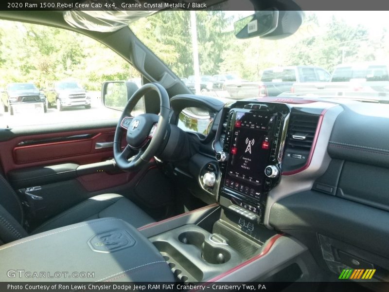 Dashboard of 2020 1500 Rebel Crew Cab 4x4