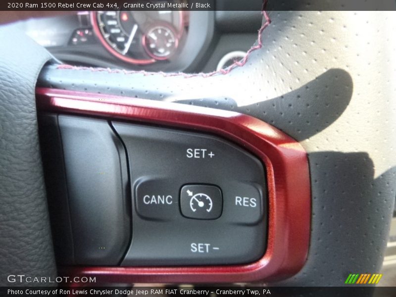  2020 1500 Rebel Crew Cab 4x4 Steering Wheel