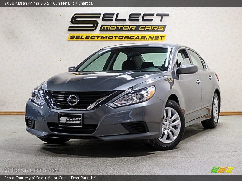 Gun Metallic / Charcoal 2018 Nissan Altima 2.5 S