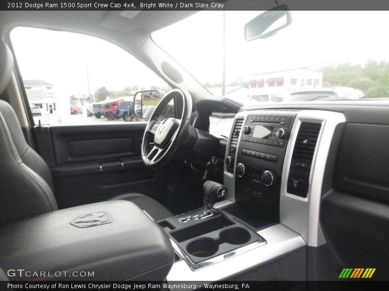 Bright White / Dark Slate Gray 2012 Dodge Ram 1500 Sport Crew Cab 4x4