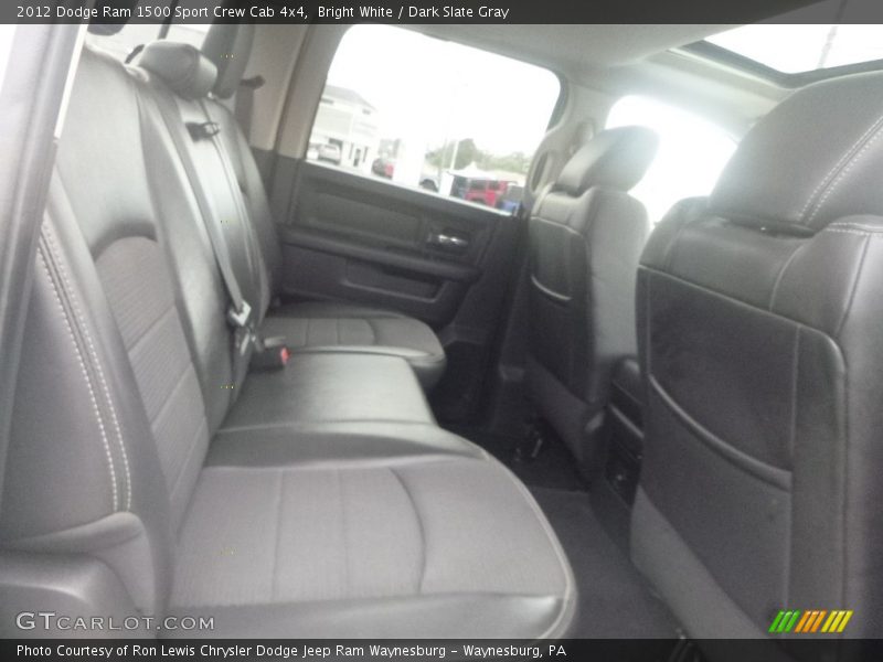 Bright White / Dark Slate Gray 2012 Dodge Ram 1500 Sport Crew Cab 4x4