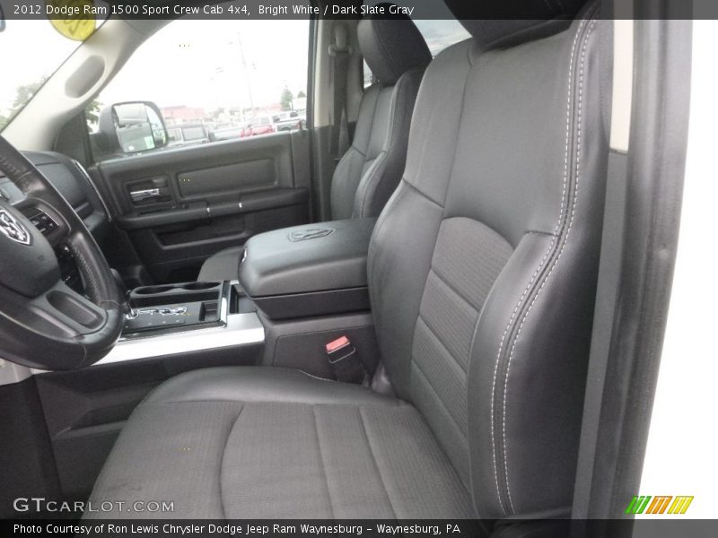 Bright White / Dark Slate Gray 2012 Dodge Ram 1500 Sport Crew Cab 4x4