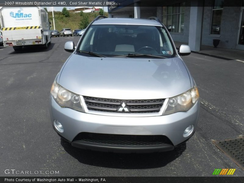 Cool Silver Metallic / Black 2007 Mitsubishi Outlander LS 4WD