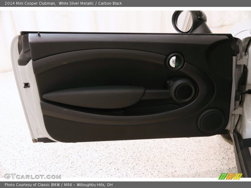 White Silver Metallic / Carbon Black 2014 Mini Cooper Clubman