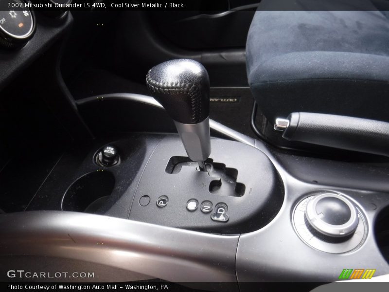 Cool Silver Metallic / Black 2007 Mitsubishi Outlander LS 4WD