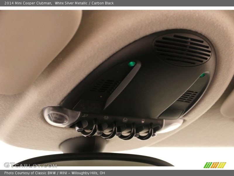 White Silver Metallic / Carbon Black 2014 Mini Cooper Clubman