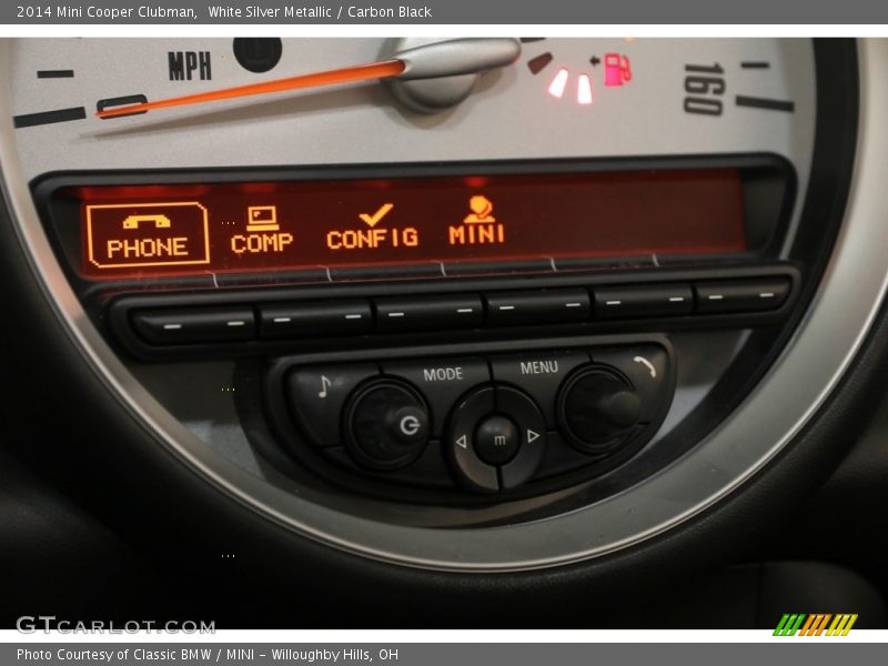 White Silver Metallic / Carbon Black 2014 Mini Cooper Clubman