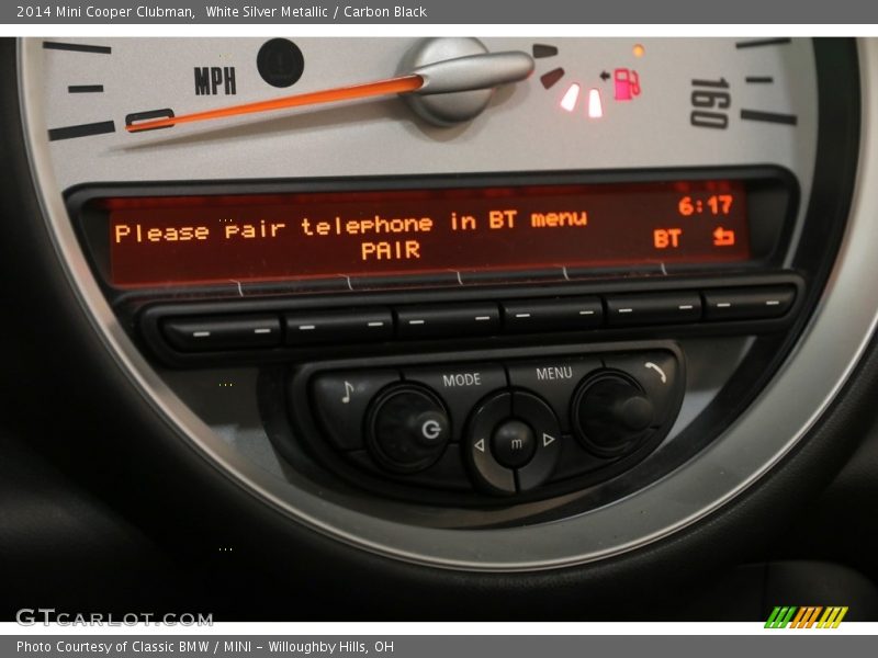 White Silver Metallic / Carbon Black 2014 Mini Cooper Clubman