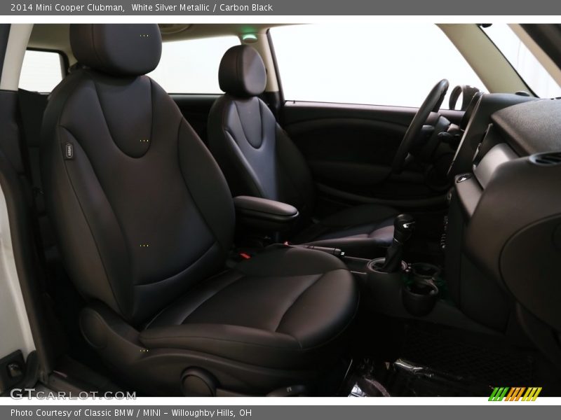 White Silver Metallic / Carbon Black 2014 Mini Cooper Clubman