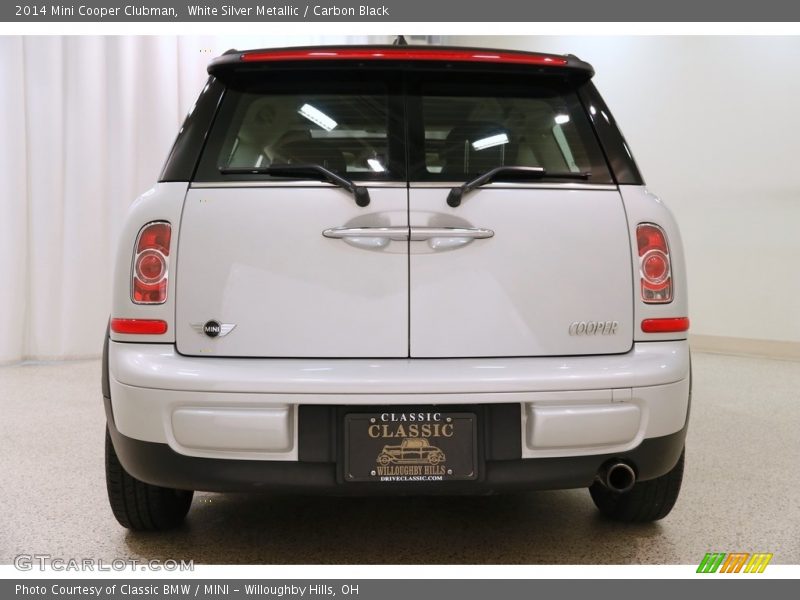 White Silver Metallic / Carbon Black 2014 Mini Cooper Clubman