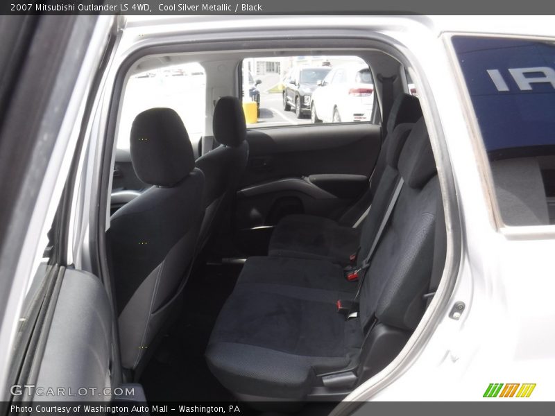 Cool Silver Metallic / Black 2007 Mitsubishi Outlander LS 4WD