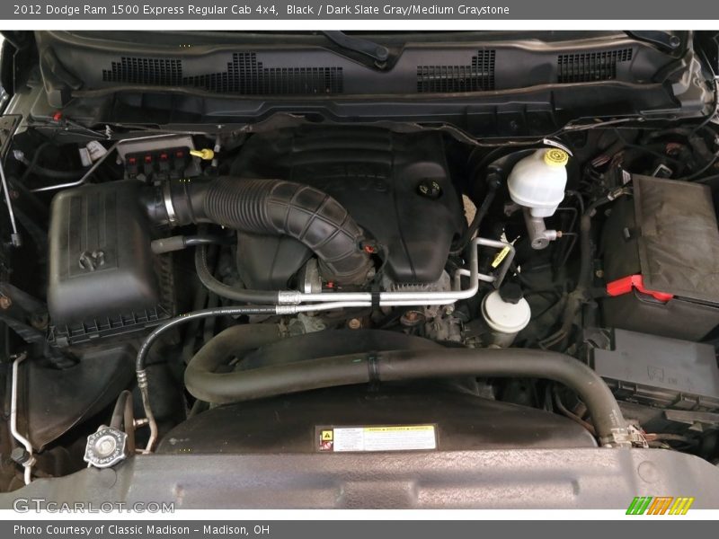 Black / Dark Slate Gray/Medium Graystone 2012 Dodge Ram 1500 Express Regular Cab 4x4