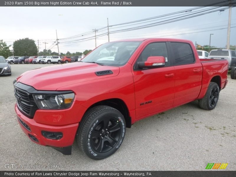  2020 1500 Big Horn Night Edition Crew Cab 4x4 Flame Red