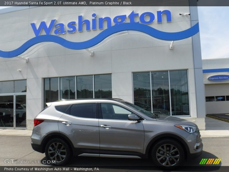 Platinum Graphite / Black 2017 Hyundai Santa Fe Sport 2.0T Ulitimate AWD