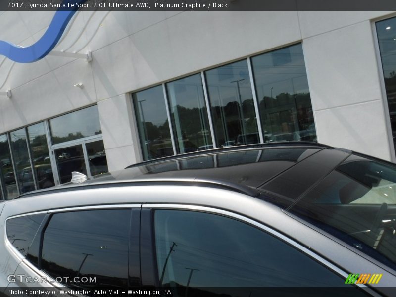 Platinum Graphite / Black 2017 Hyundai Santa Fe Sport 2.0T Ulitimate AWD