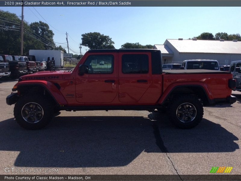 Firecracker Red / Black/Dark Saddle 2020 Jeep Gladiator Rubicon 4x4