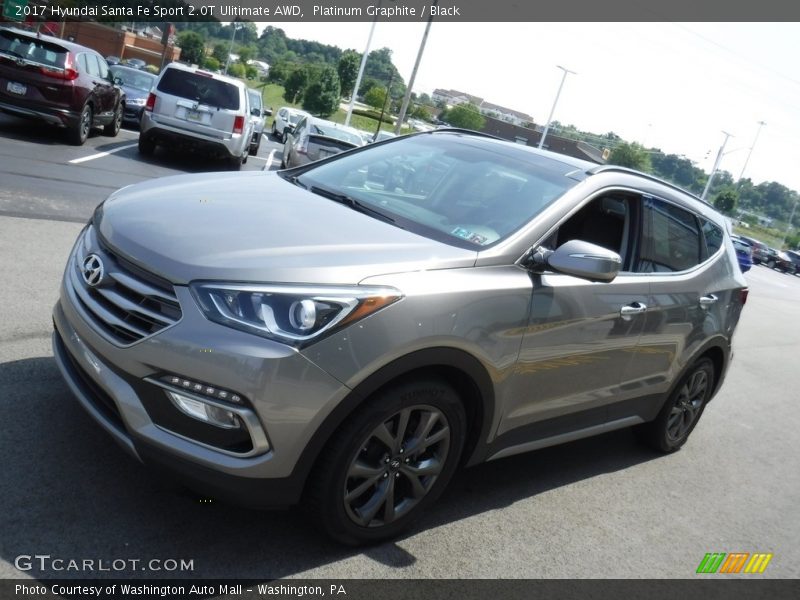 Platinum Graphite / Black 2017 Hyundai Santa Fe Sport 2.0T Ulitimate AWD