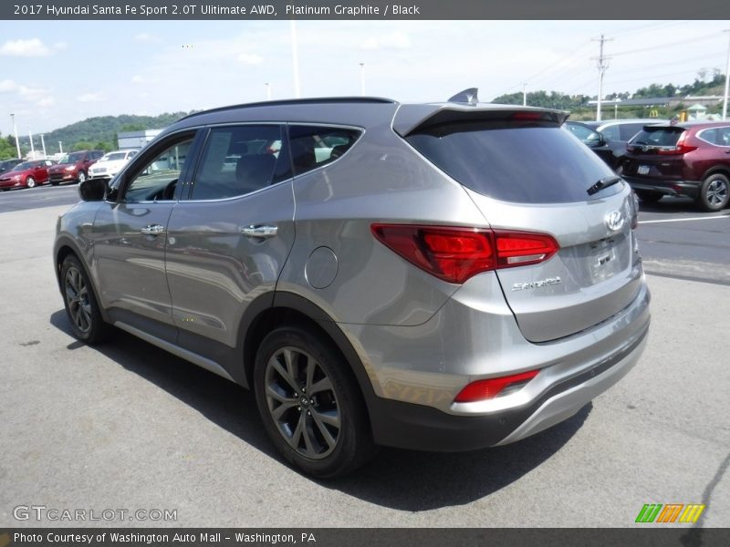 Platinum Graphite / Black 2017 Hyundai Santa Fe Sport 2.0T Ulitimate AWD