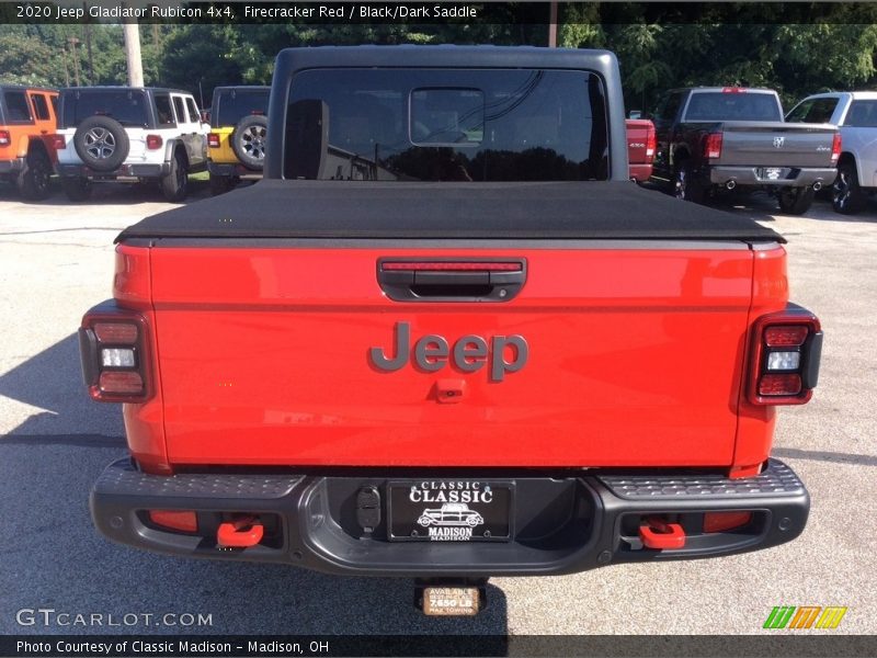 Firecracker Red / Black/Dark Saddle 2020 Jeep Gladiator Rubicon 4x4