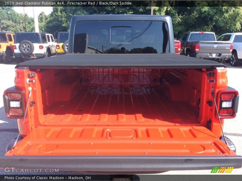 Firecracker Red / Black/Dark Saddle 2020 Jeep Gladiator Rubicon 4x4