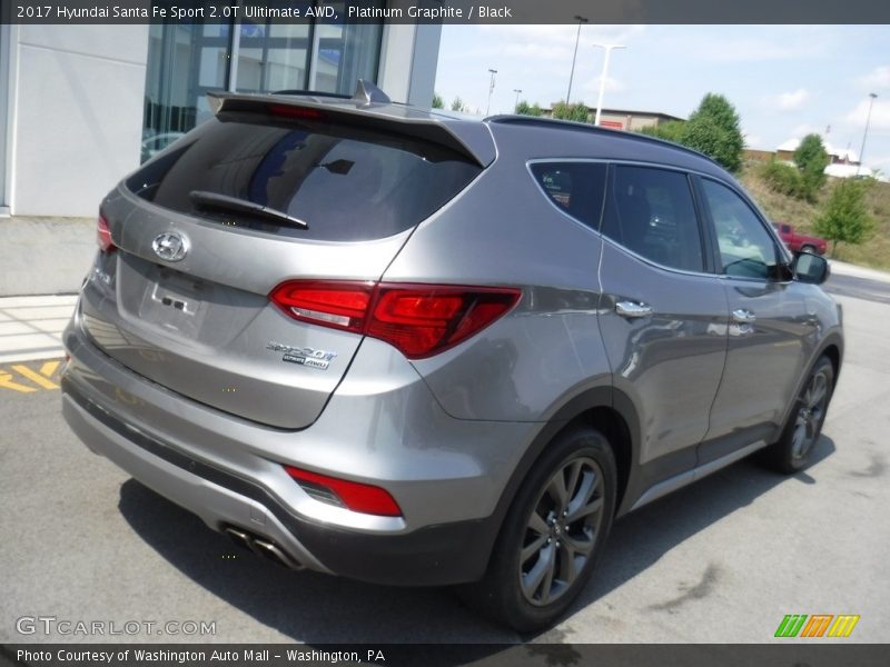Platinum Graphite / Black 2017 Hyundai Santa Fe Sport 2.0T Ulitimate AWD