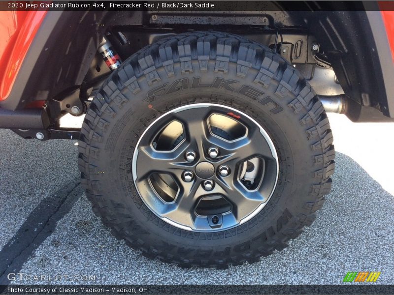 Firecracker Red / Black/Dark Saddle 2020 Jeep Gladiator Rubicon 4x4